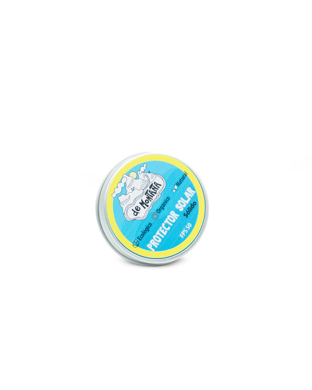 Protector solar sólido FPS 50 lata y refill 50g. De Montaña