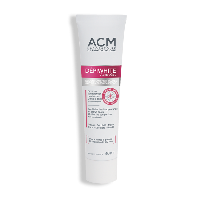 Depiwhite active gel antimanchas unificador 40mL. ACM