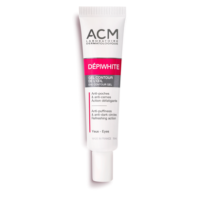 Depiwhite contorno de ojos antibolsas y antiojeras 15mL. ACM