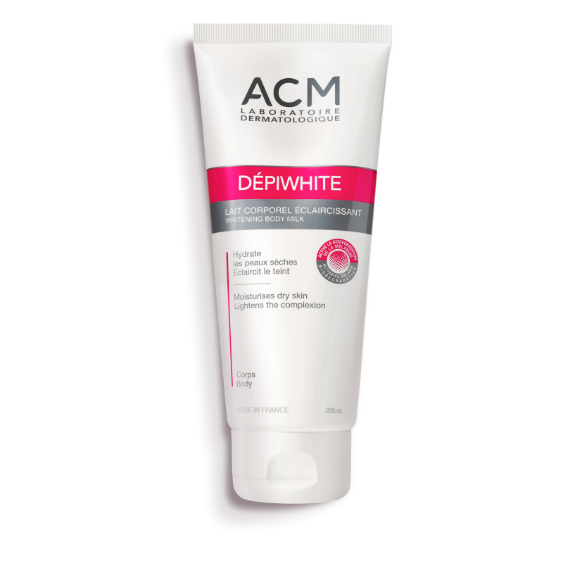 Depiwhite leche corporal blanqueadora 200mL. ACM