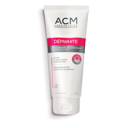 Depiwhite leche corporal blanqueadora 200mL. ACM