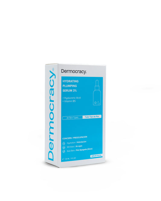 Dermocracy hydrating plumping serum 3% 30mL