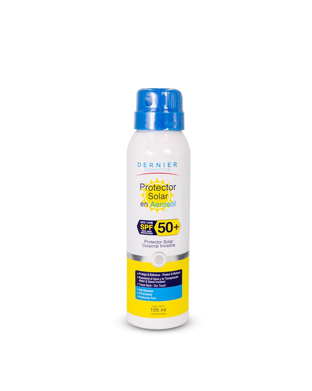 Dernier protector solar spray 195mL