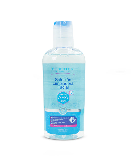 Solución limpiadora facial 200mL. Dernier