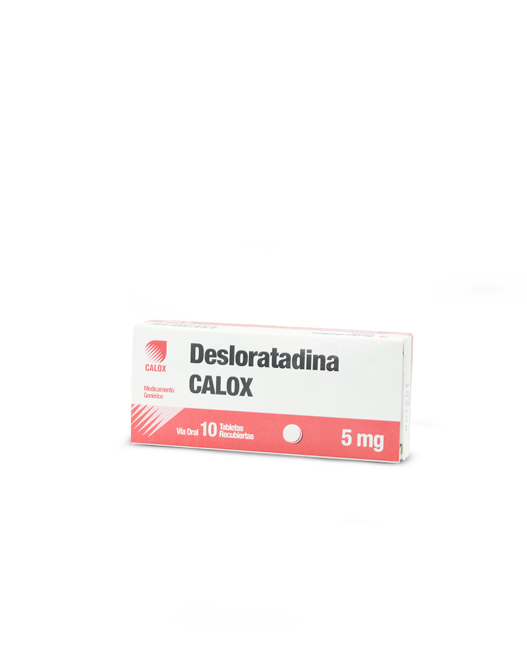 Desloratadina 5mg x 10 tabletas. Calox