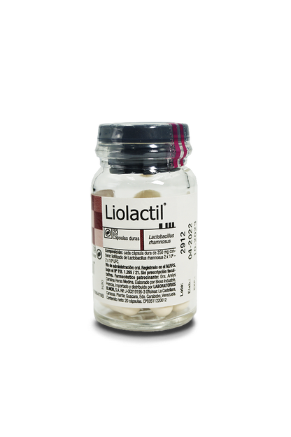 Liolactil 20 cápsulas 250mg