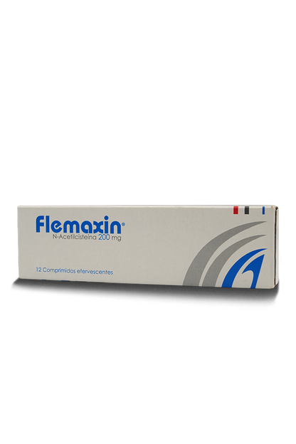 Flemaxin N-acetilcisteína 12 comprimidos efervescentes