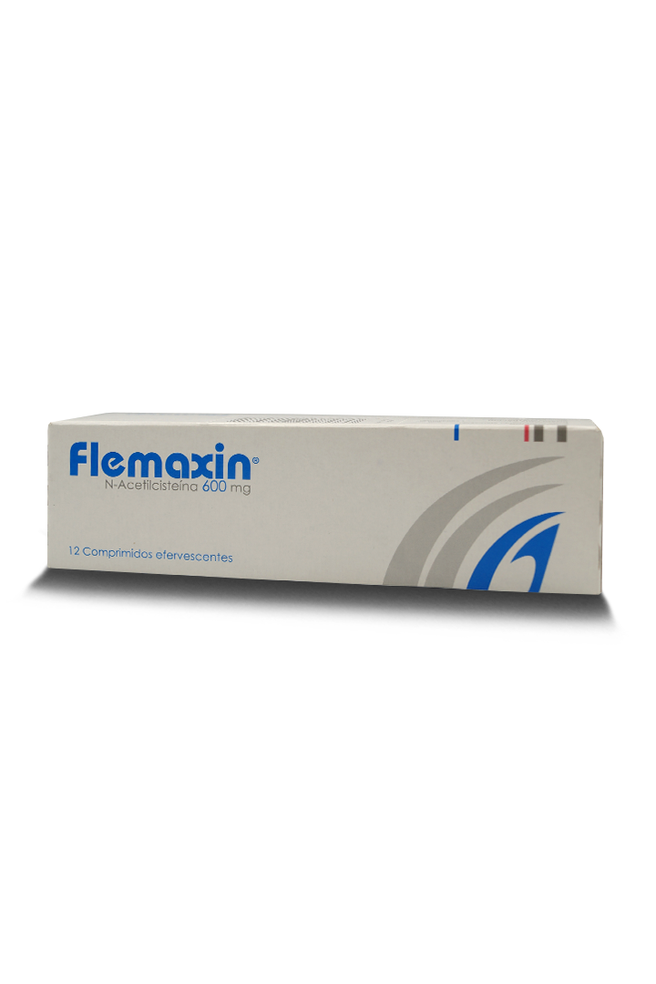 Flemaxin N-acetilcisteína 12 comprimidos efervescentes