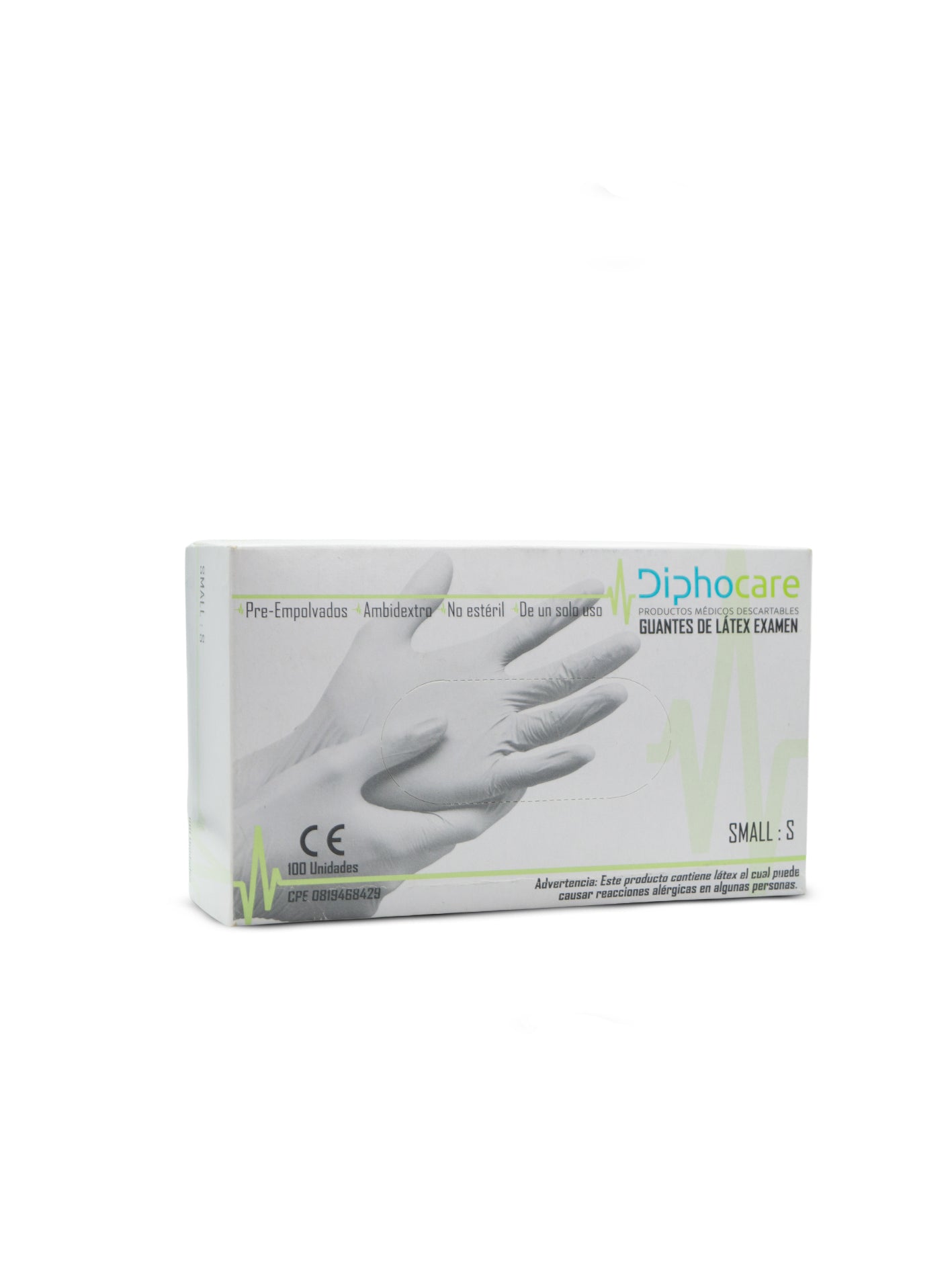 Guantes de látex x 100 und