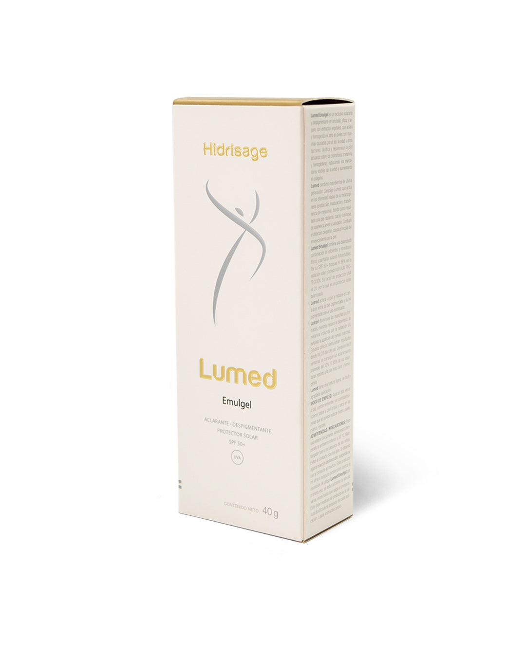 Hidrisage lumed emulgel aclarante FPS50 40g