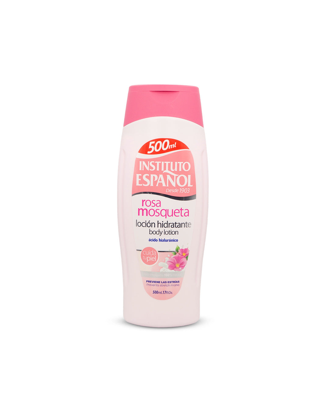 Instituto Español loción corporal rosa mosqueta 500mL