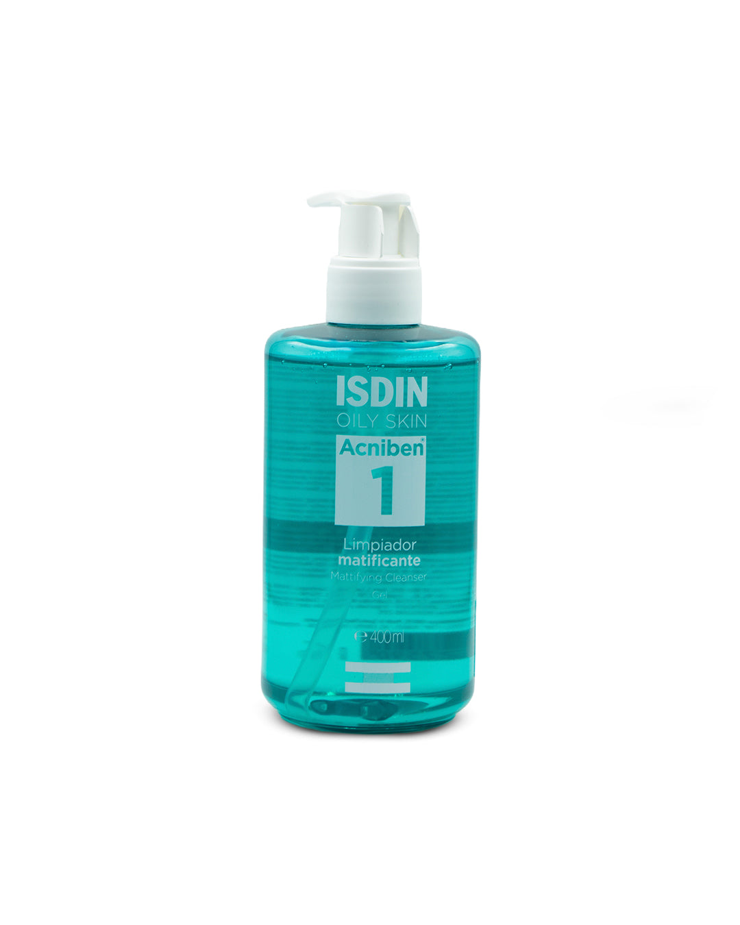 Acniben 1 gel limpiador matificante 400mL. Isdin