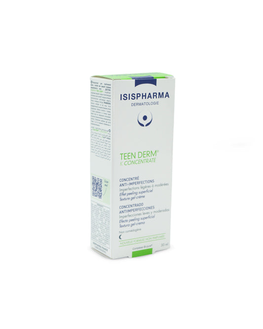 Teen derm K gel crema anti imperfecciones 30mL. Isispharma