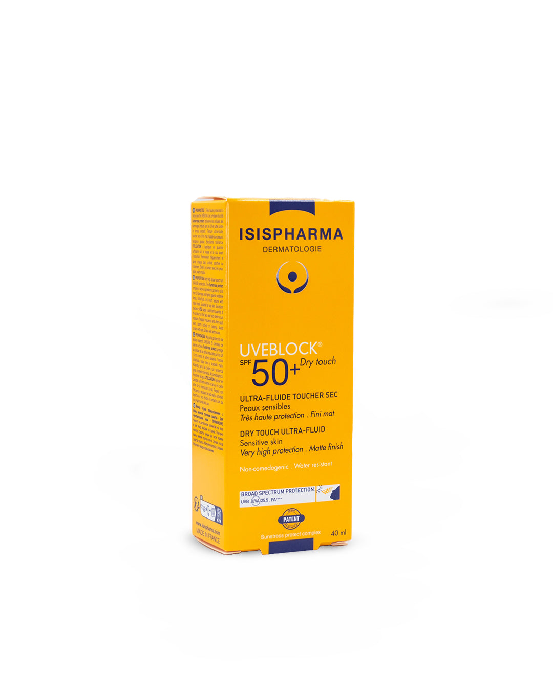 Isispharma uveblock dry touch ultra fluid FPS 50 40mL