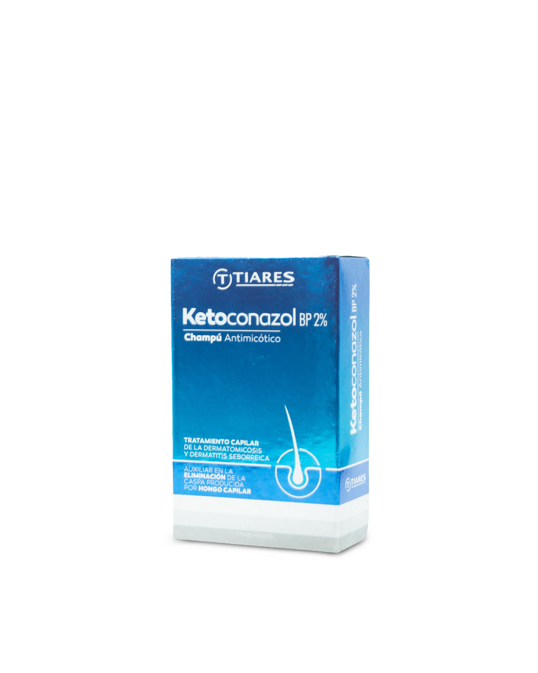 Ketoconazol 2% champú 100mL. Tiares