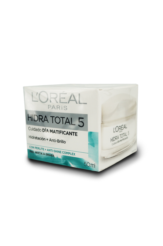 L'Oreal hidra total 5 matificante crema día 50mL