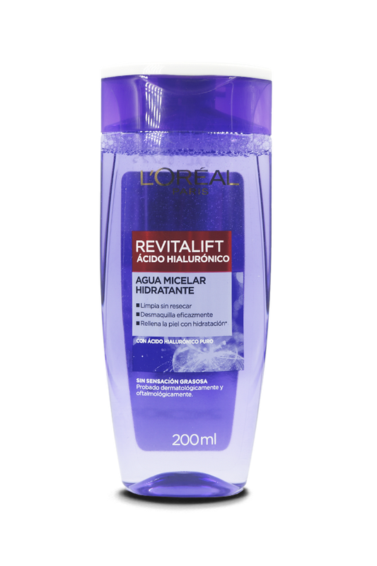 L'Oreal revitalift agua micelar 200mL