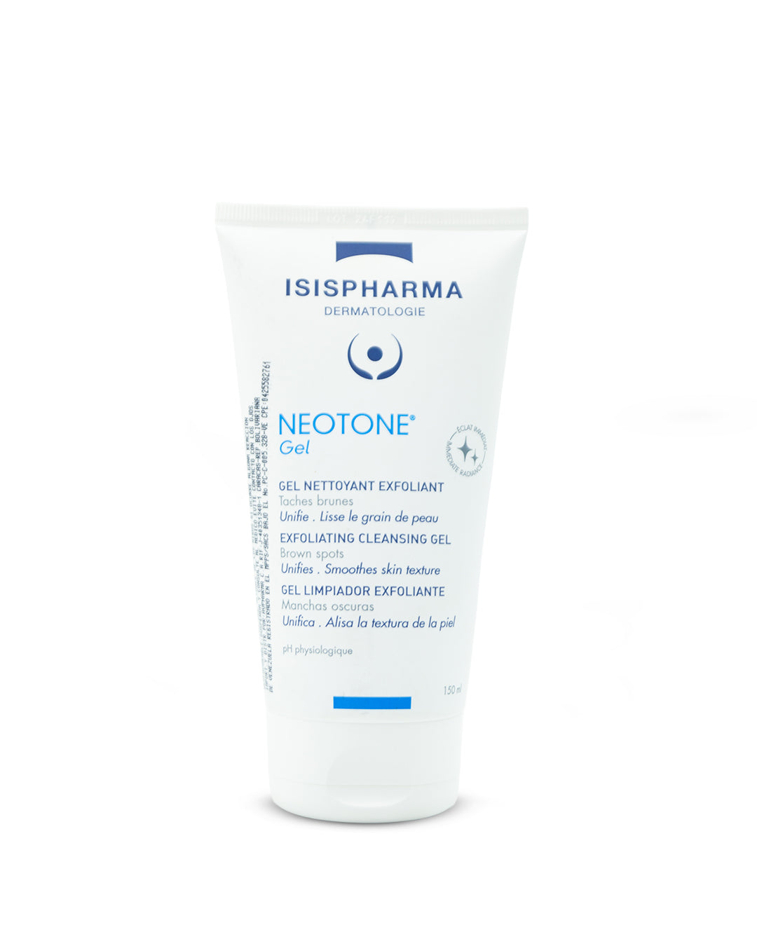 Neotone gel limpiador exfoliante. Isispharma