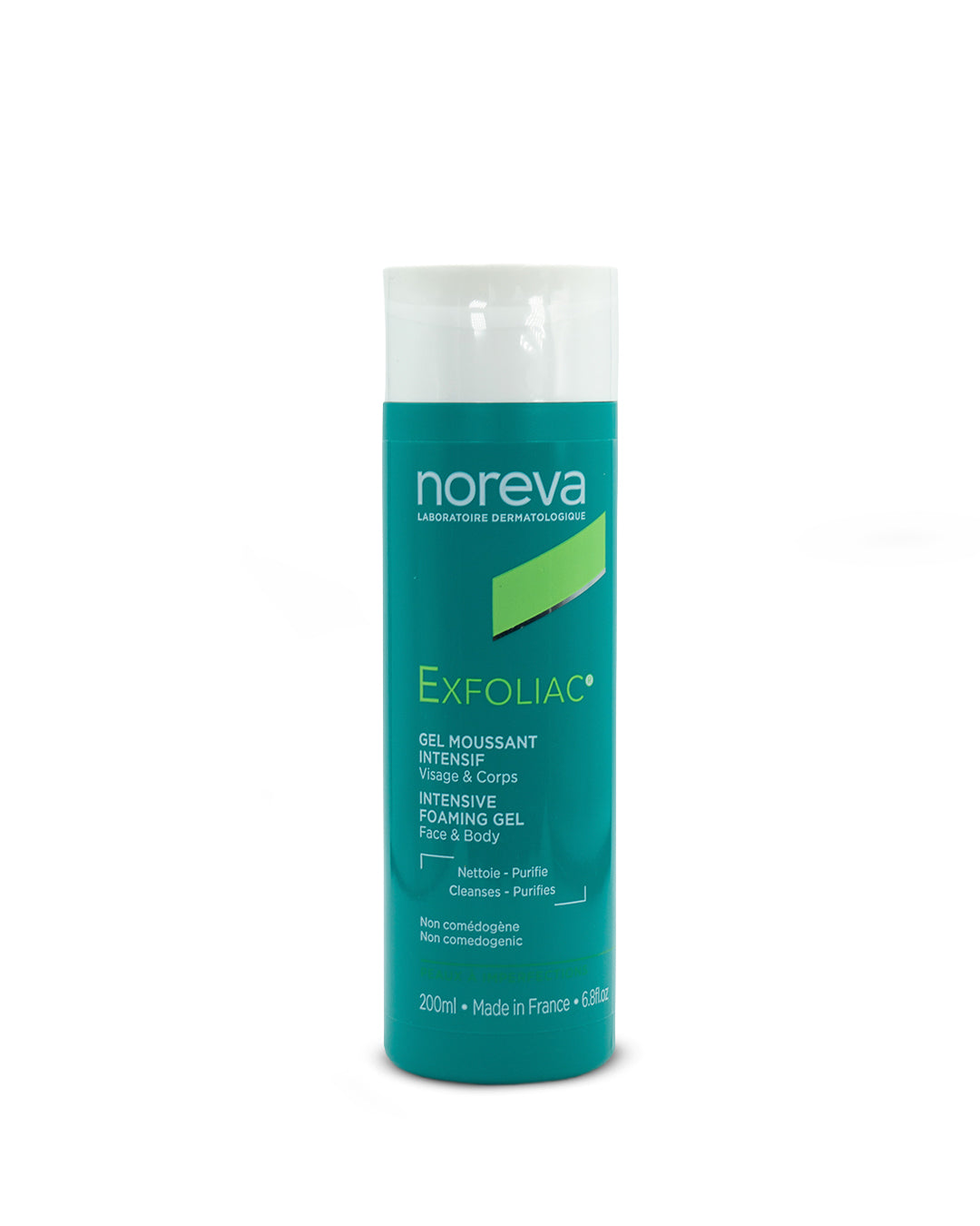 Exfoliac gel espumoso intensivo 200mL. Noreva