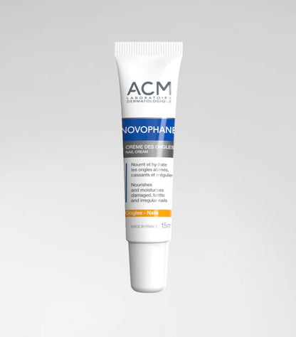 Novophane uñas crema nutritiva para uñas quebradizas 15mL. ACM