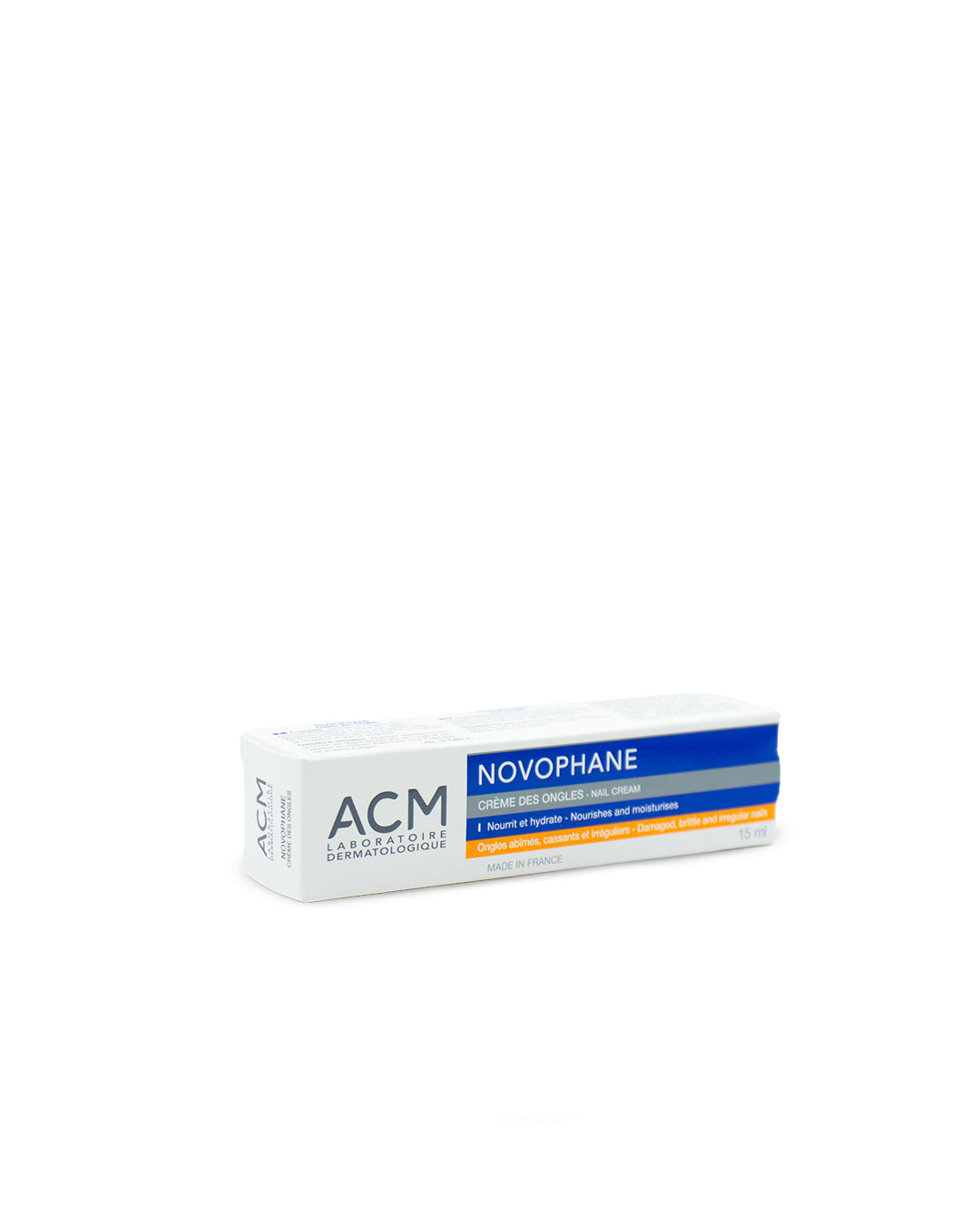Novophane uñas crema nutritiva para uñas quebradizas 15mL. ACM