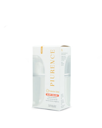 Piurence protector solar crema FPS 50 30mL