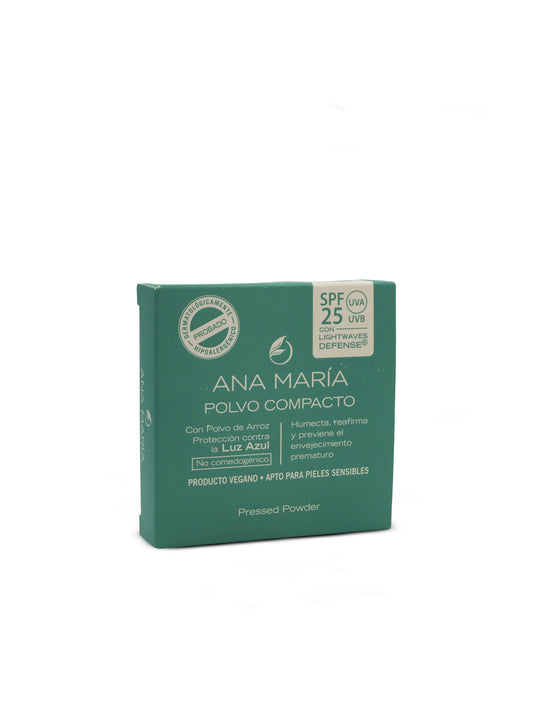 Polvo facial compacto humectante FPS 25 15g | Ana María