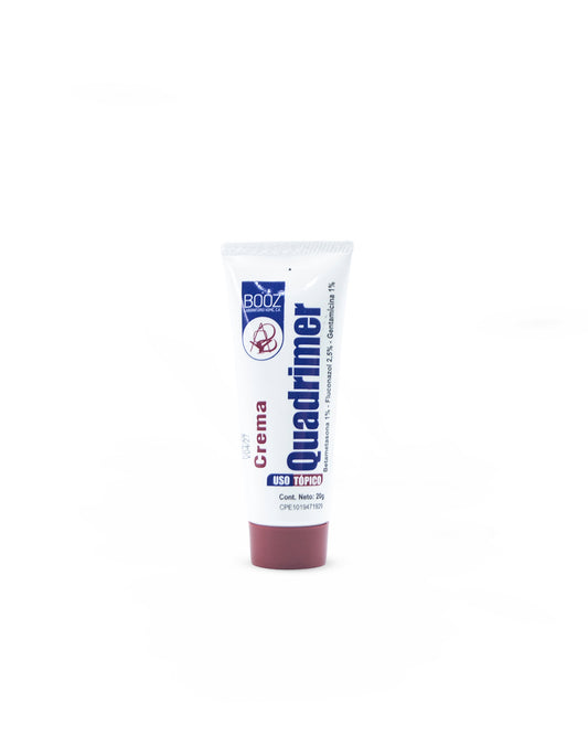 Quadrimer betametasona 1% fluconazol 2.5% gentamicina 1% Crema 20g Booz
