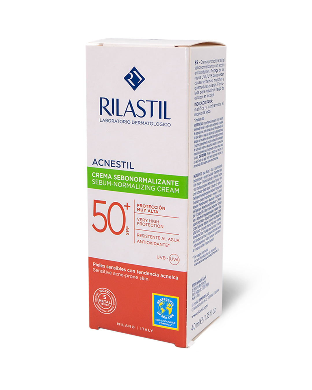 Rilastil acnestil sebonormalizante FPS50 40mL