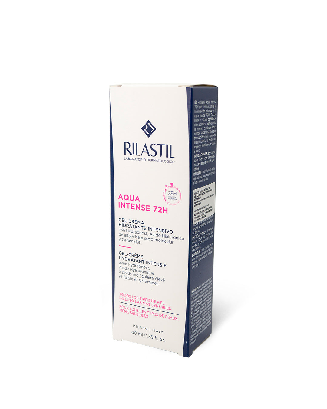 Rilastil aqua intense 72h gel crema 40mL