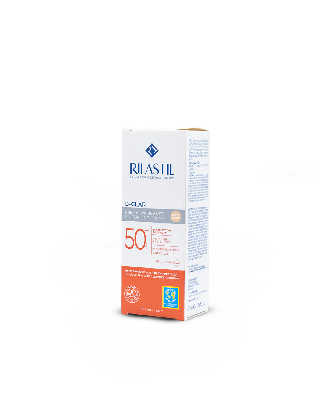 Rilastil D-Clar crema uniformante light FPS50 40mL