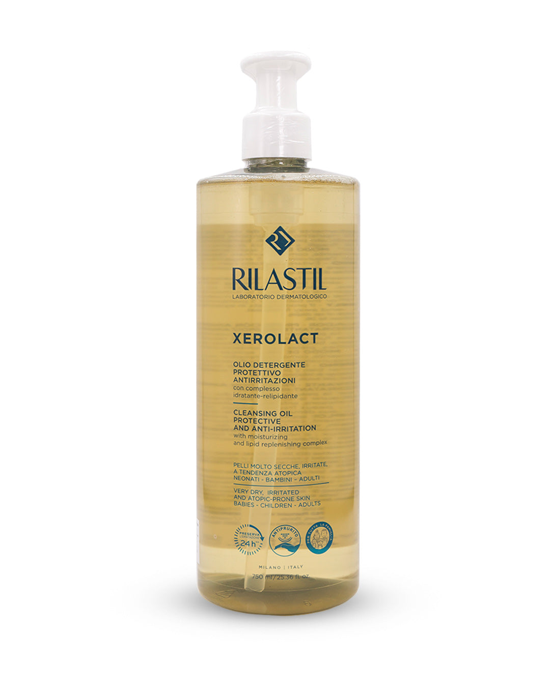 Rilastil xerolact aceite limpiador 750mL