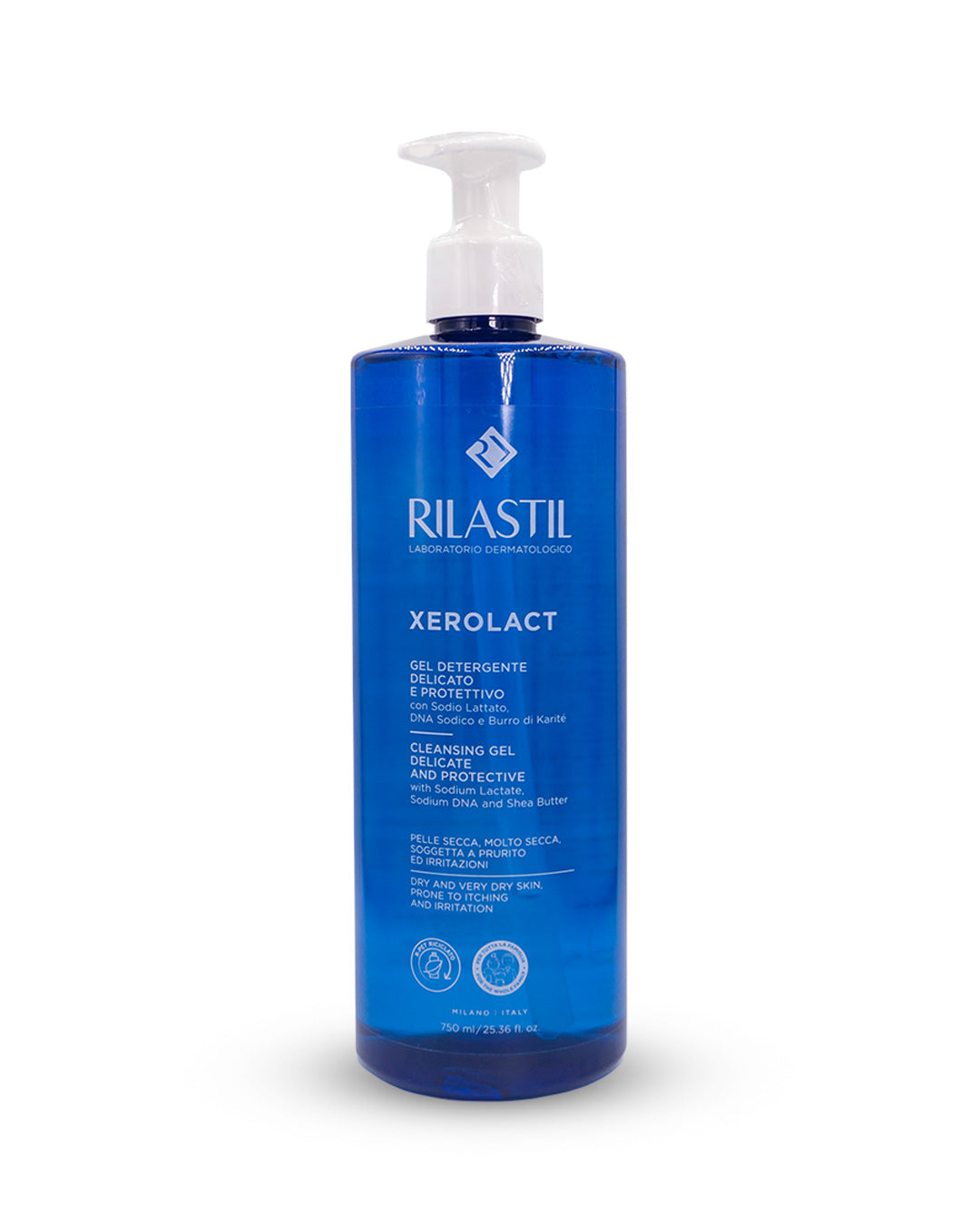 Rilastil xerolact gel limpiador 750mL