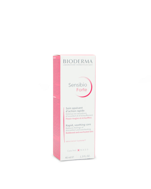 Sensibio forte crema cuidado calmante rápido 40mL. Bioderma