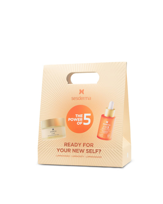 Pack C vit crema 50mL y C vit sérum 30mL. Sesderma