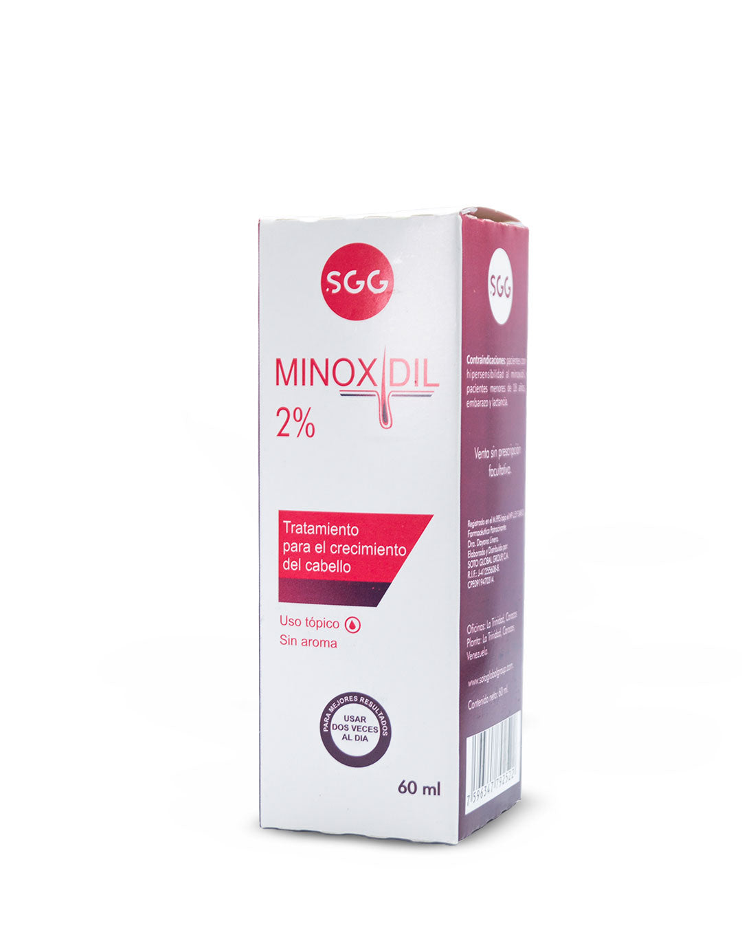SGG minoxidil 60mL