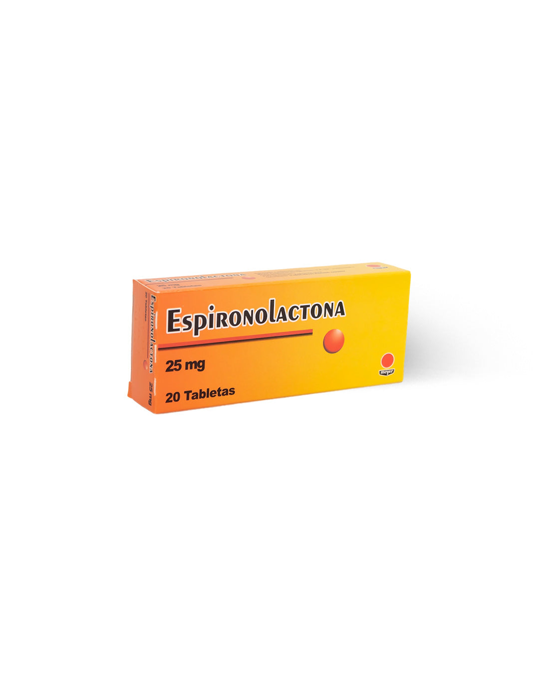 Espironolactona 25mg 20 tabletas