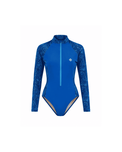 Traje de baño para mujeres sin capucha con protección solar. Soluvle