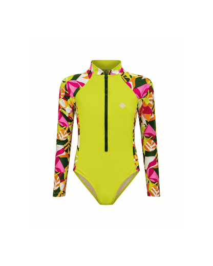 Traje de baño para mujeres sin capucha con protección solar. Soluvle