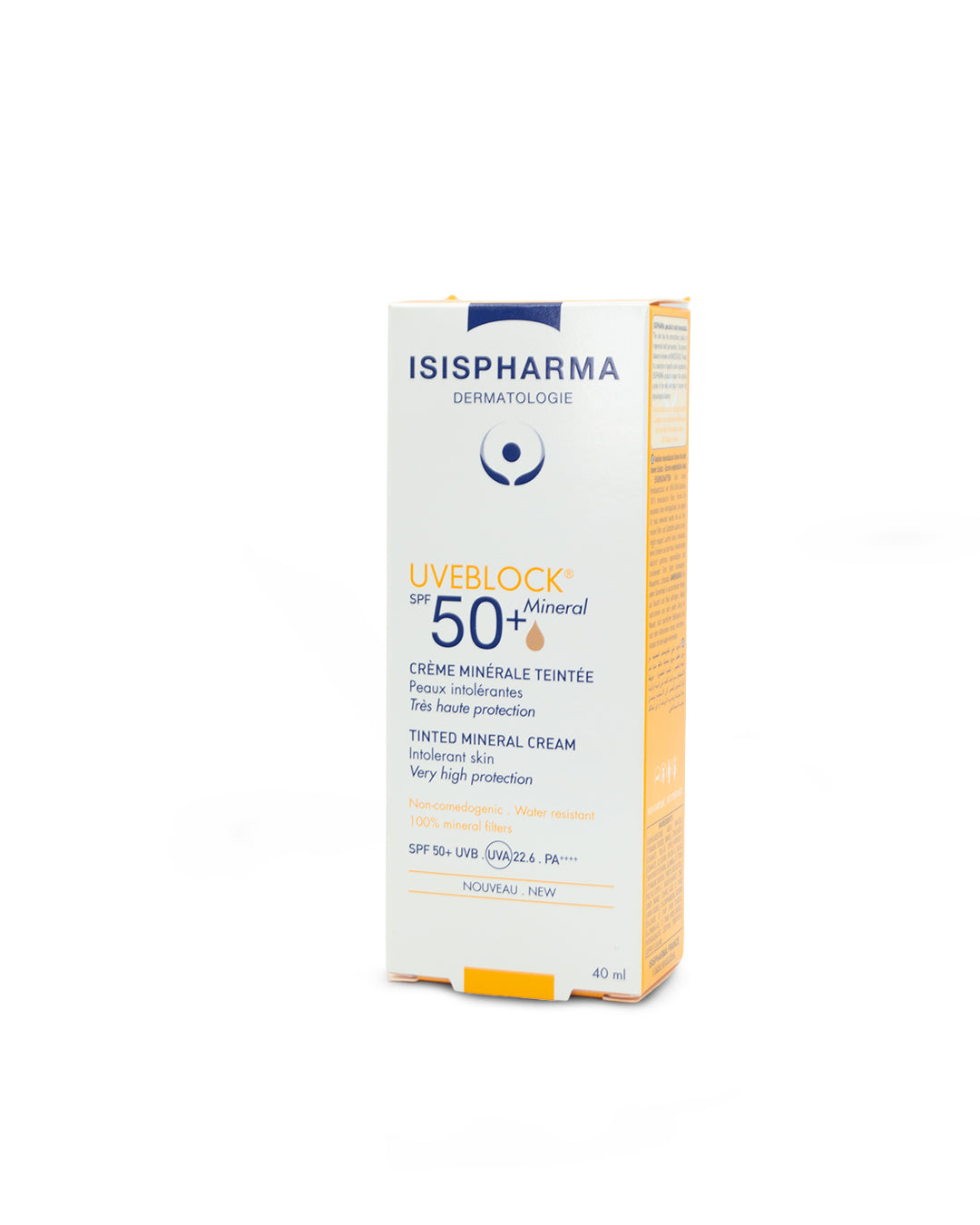 Uveblock mineral crema FPS 50 40mL. Isispharma