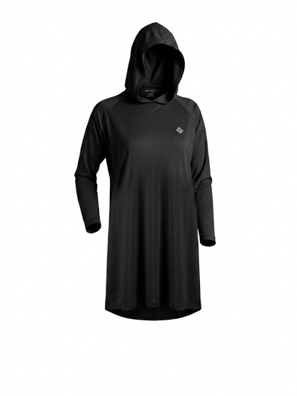 Vestido corto con protección solar. Soluvle