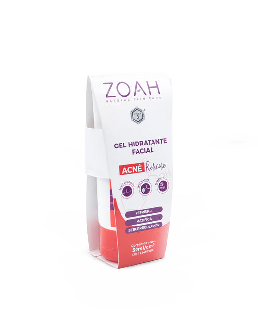Zoah acne rescue gel hidratante 50mL