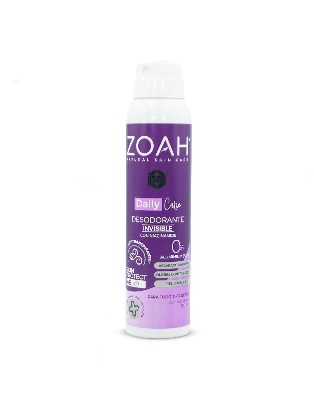 Zoah Daily care desodorante aerosol 210mL