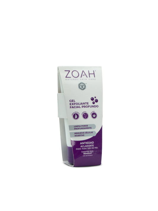 Zoah Facial exfoliante profundo gel 50mL
