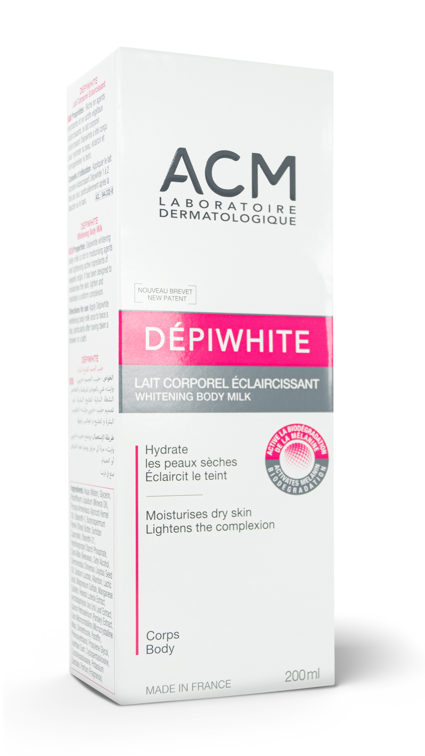 Depiwhite leche corporal 200mL