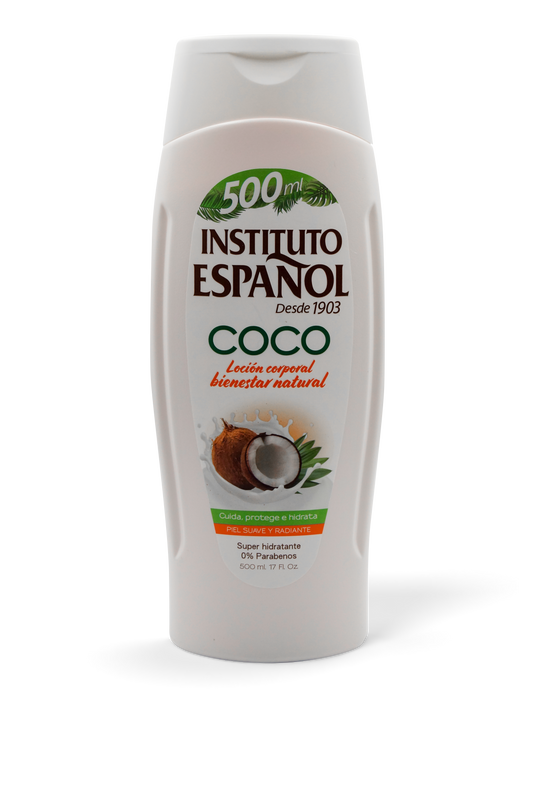 Instituto Español loción corporal de coco 500mL