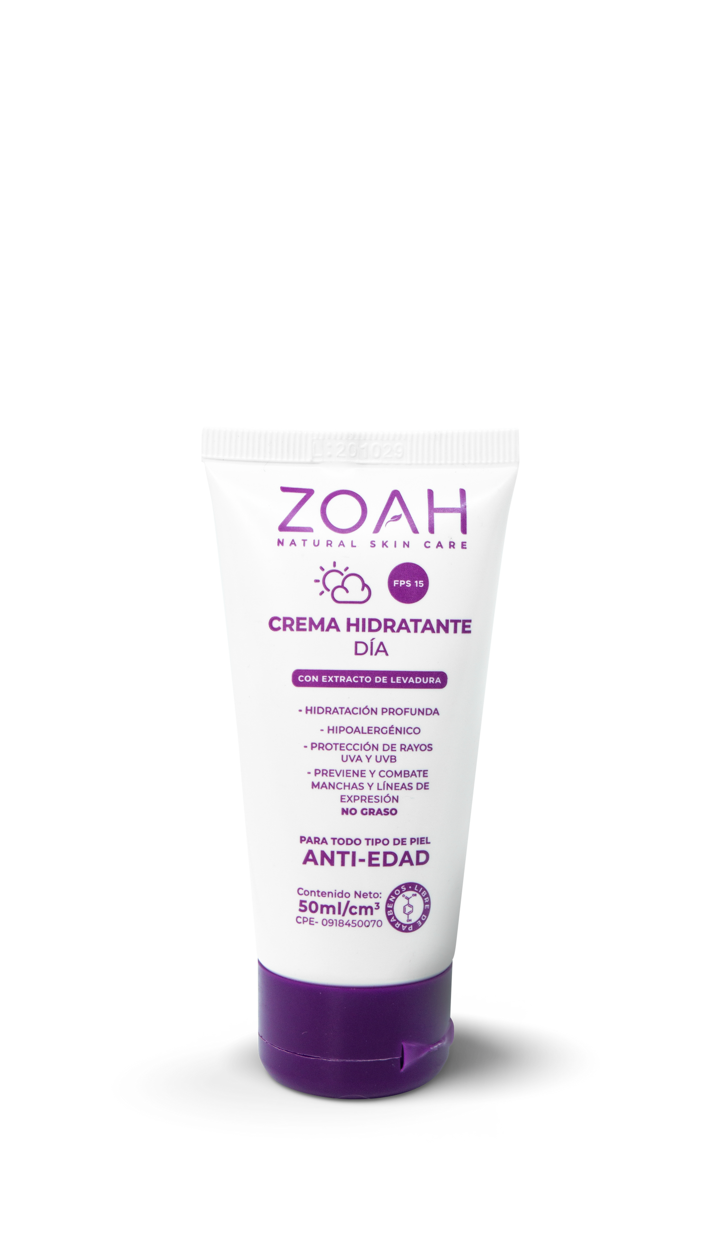 Zoah crema hidratante de día 50mL