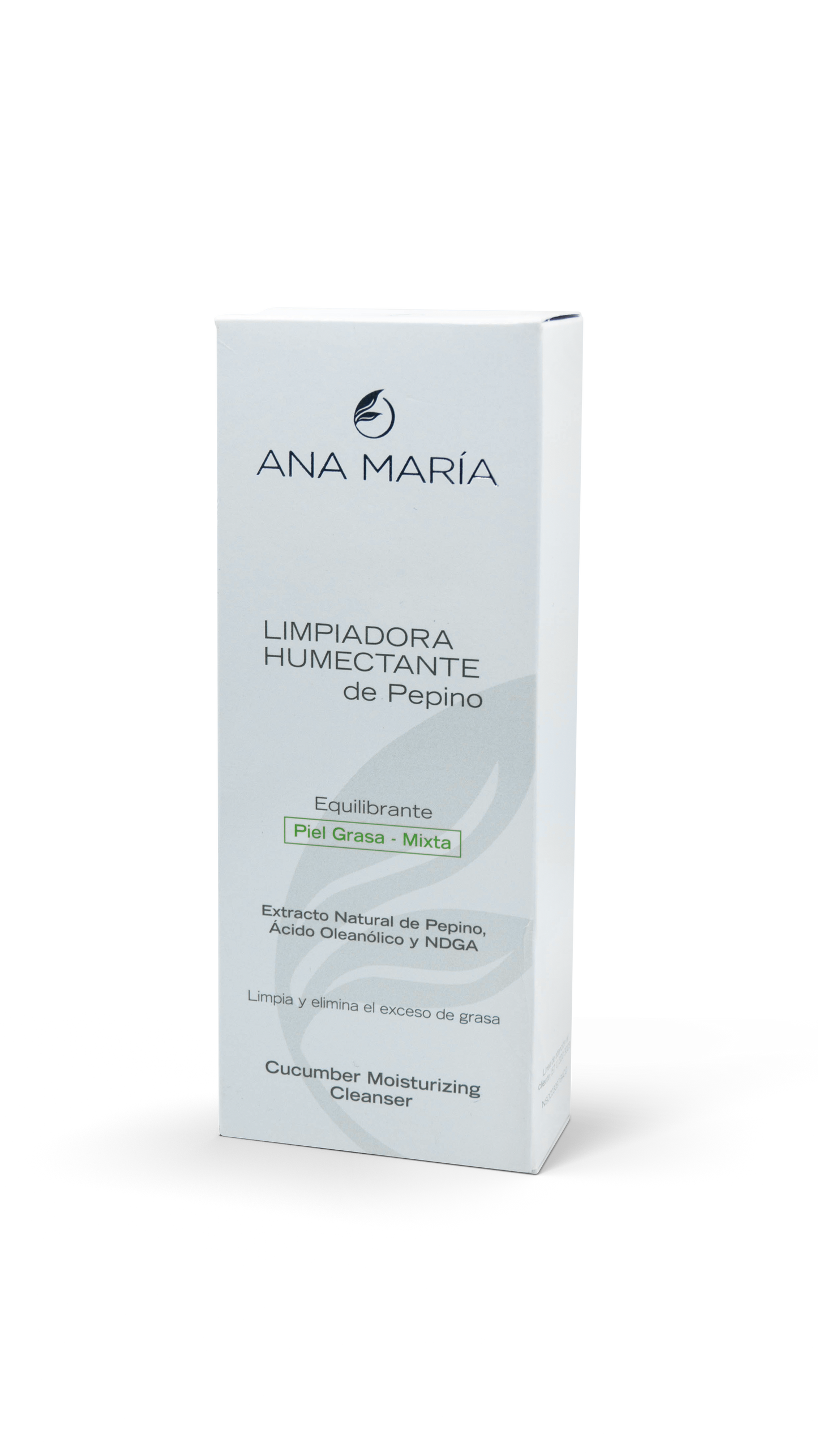 Ana María limpiadora humectante pepino 180mL