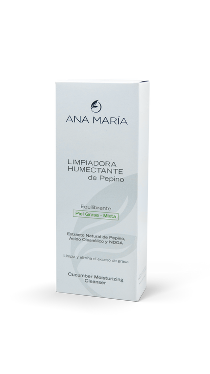 Ana María limpiadora humectante pepino 180mL