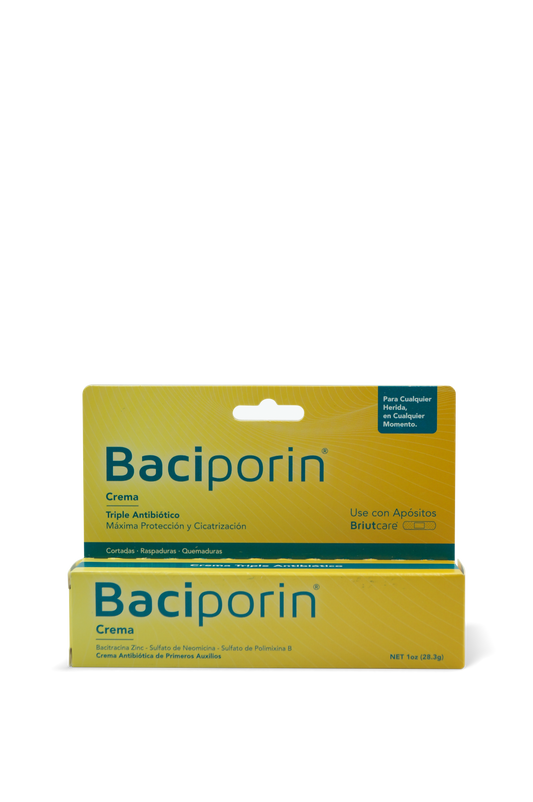 Baciporin triple antibiótico crema 28g